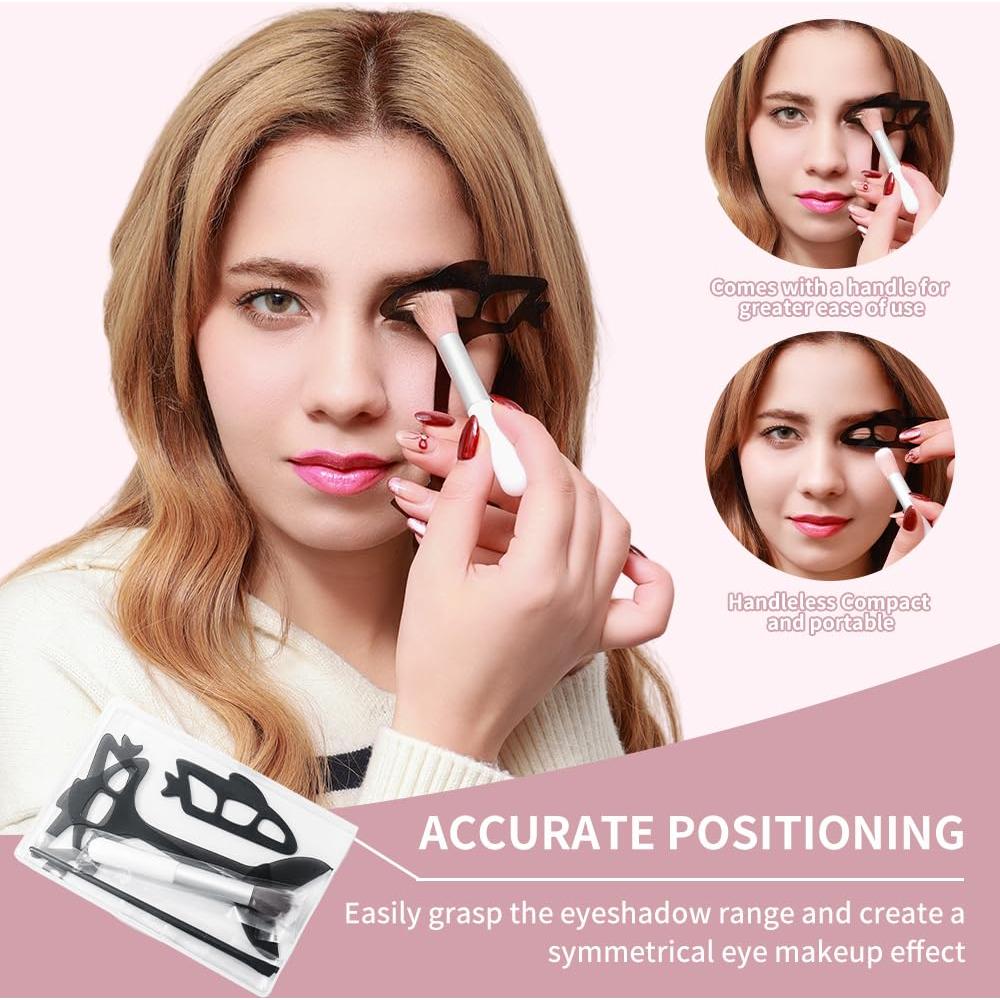 Set de 6 Plantillas de Sombra de Ojos YUMMIS Reutilizables