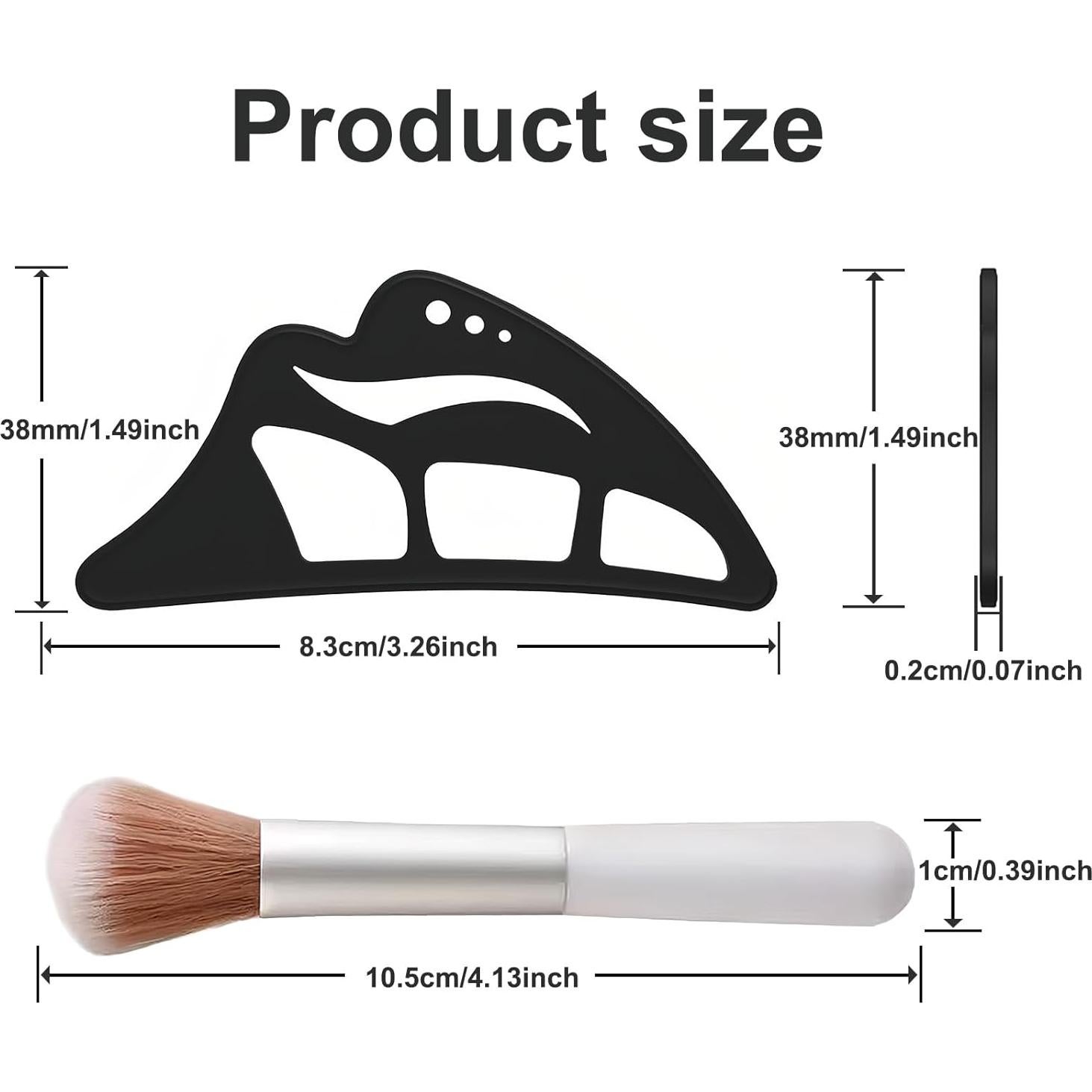 Kit de Plantillas para Sombras de Ojos Eyetour - 2 Piezas