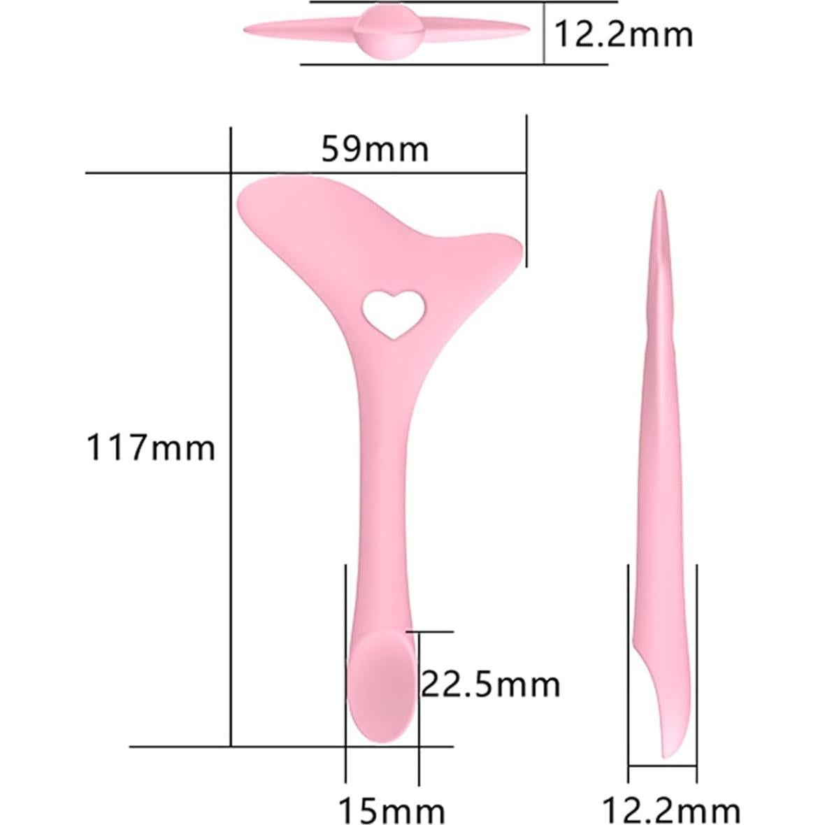 Herramienta de Maquillaje de Silicona Btywen para Ojos y Labios