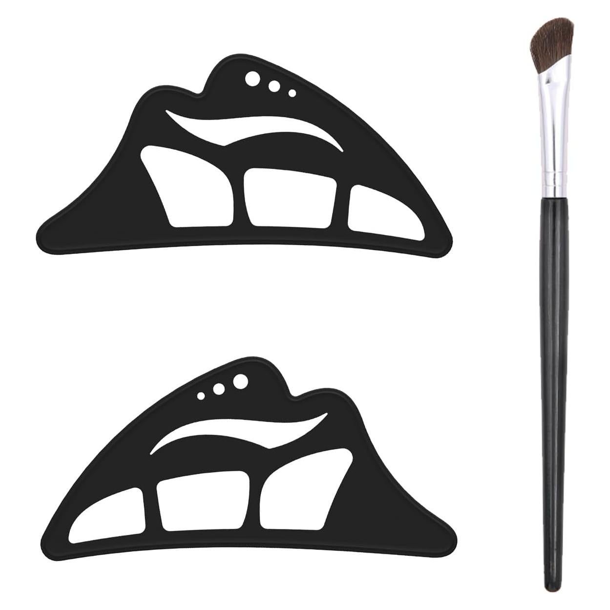 Plantillas Reutilizables para Sombra de Ojos GONGCHUANG - 2 Piezas