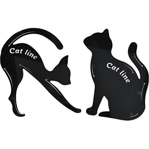 Kit de Plantillas de Maquillaje para Ojos Barhunkft 2 Pcs