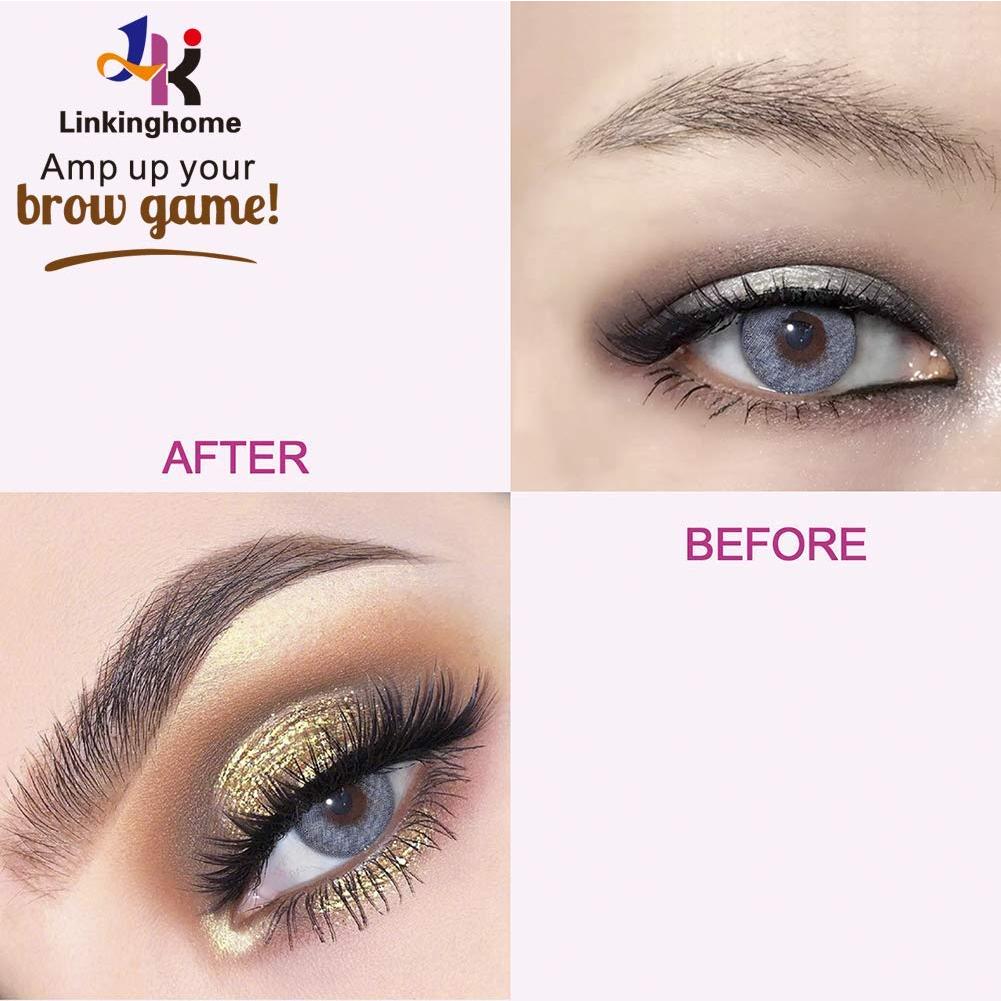 Kit de Plantillas de Cejas Reutilizables Linkinghome - 24 Formas