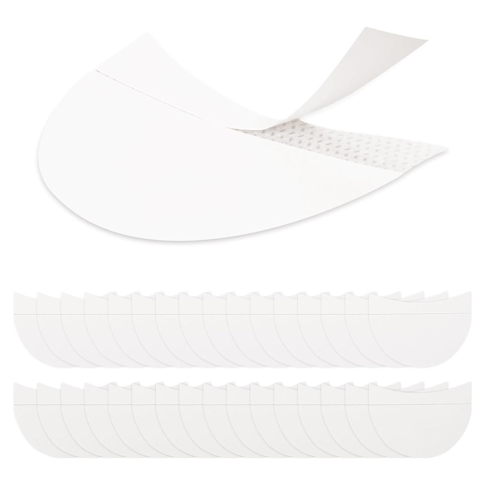 Cinta Desechable para Sombra de Ojos Giantree - 200 Pcs, 5x6.8 cm