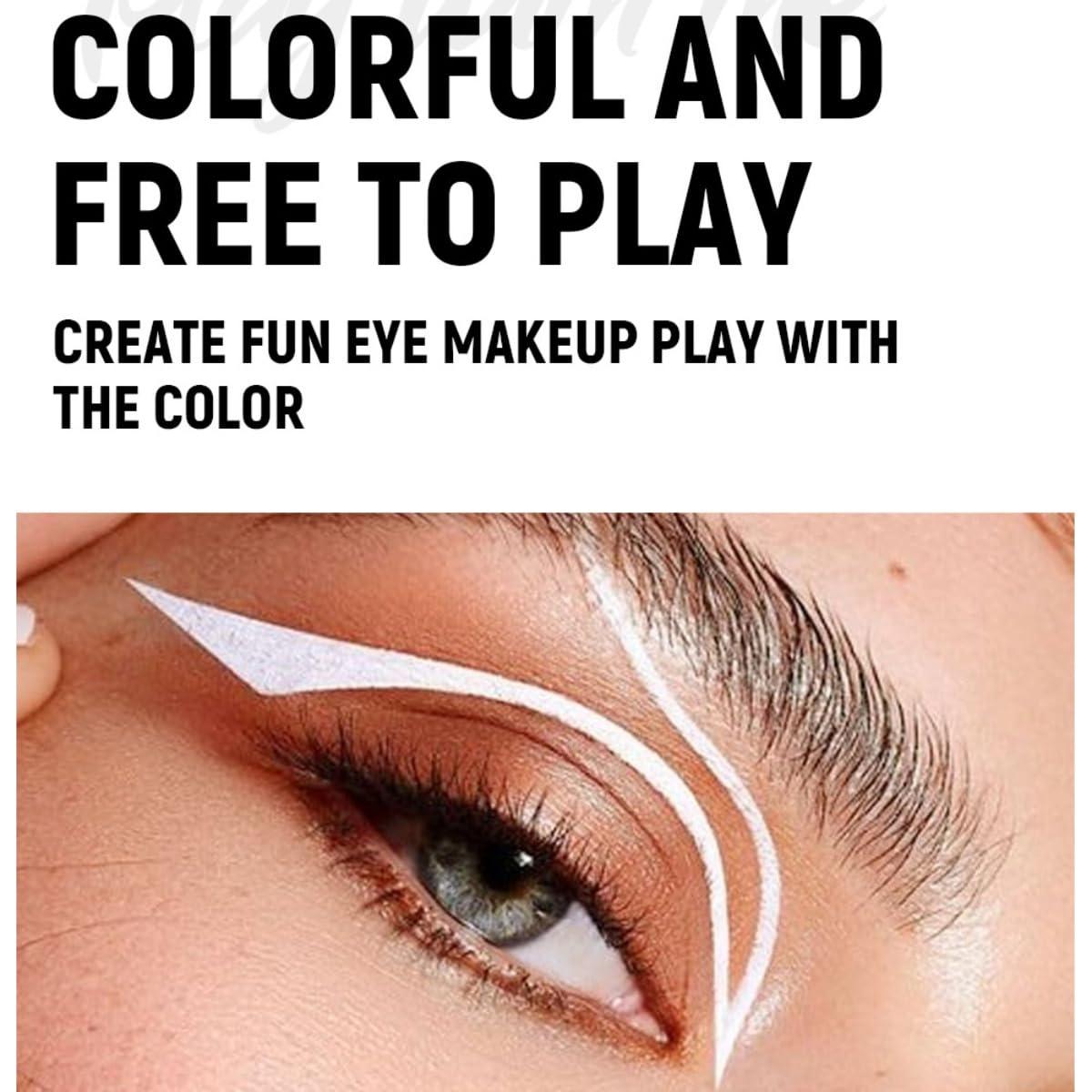 Delineador de Ojos con Sello ONarisae Verde - Plantilla Ojos de Gato