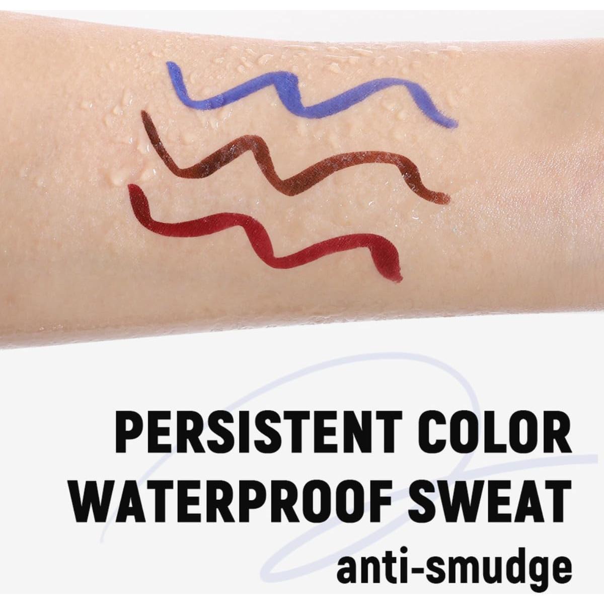 Delineador de Ojos con Sello ONarisae Verde - Plantilla Ojos de Gato