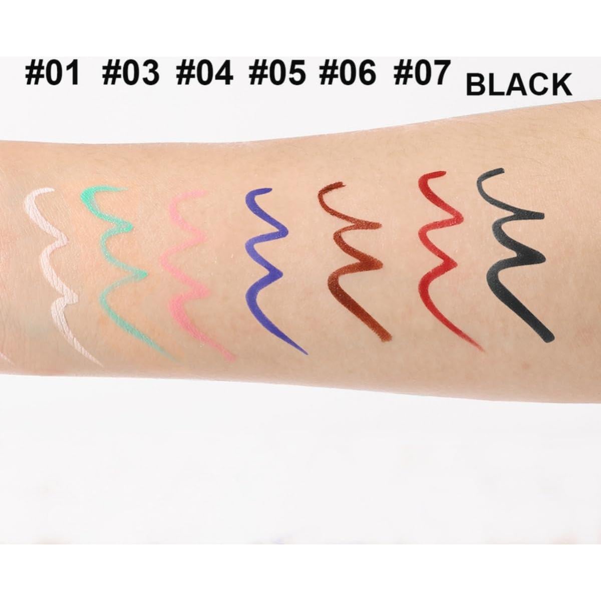 Delineador de Ojos con Sello ONarisae Verde - Plantilla Ojos de Gato