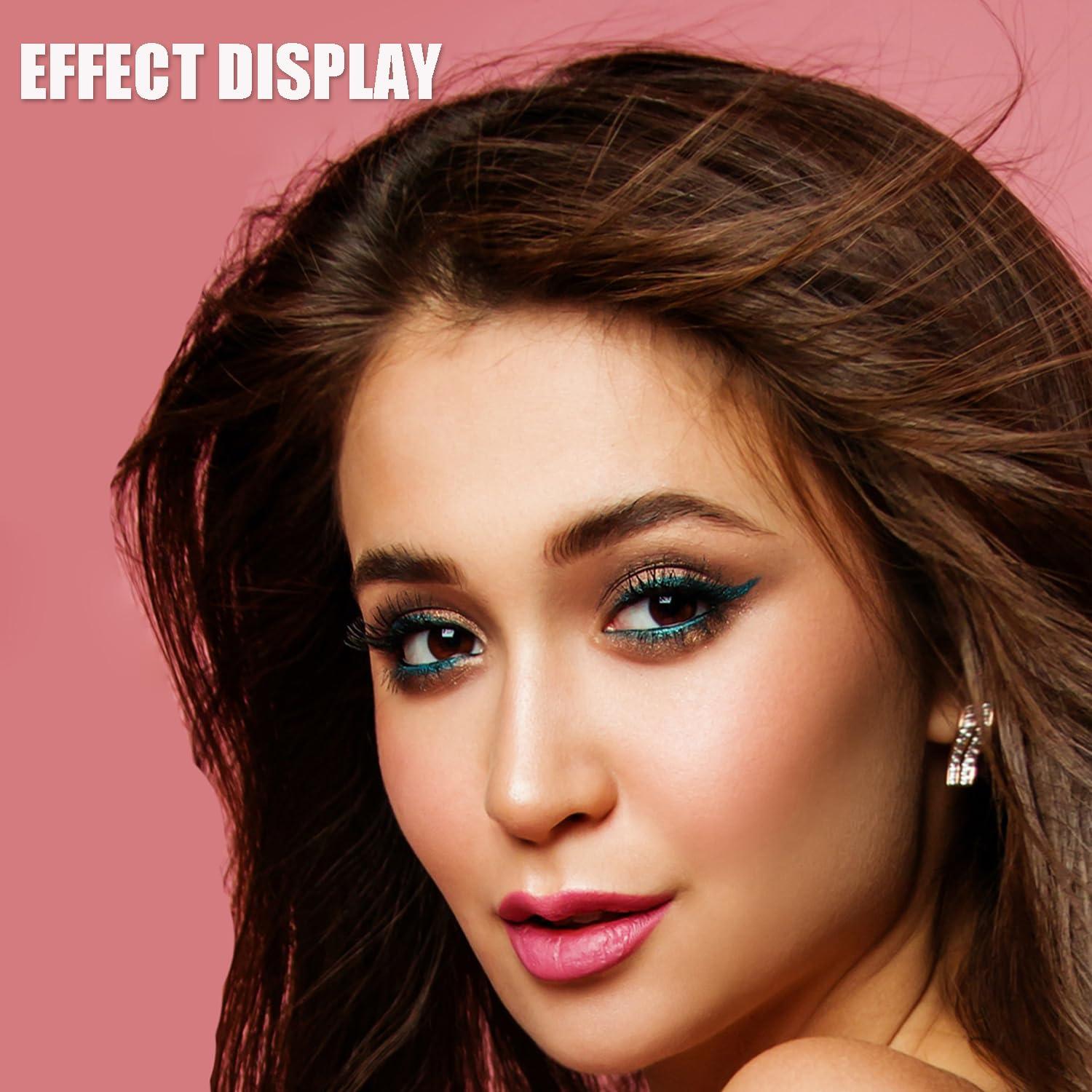 Plantillas de Delineador Reutilizables Booge - 4 Hojas para Ojos