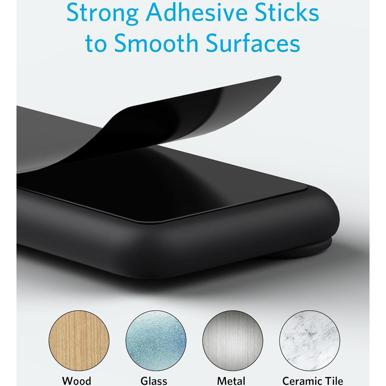 Organizador de Cables Anker A8891 - 5 Clips Magnéticos Negro