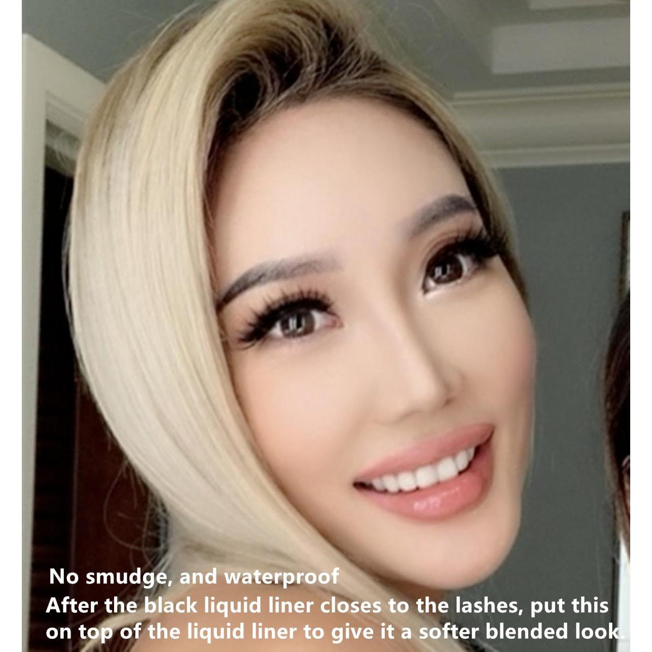 Delineador Líquido Go Ho a Prueba de Agua 2 PCS Corazón y Estrella