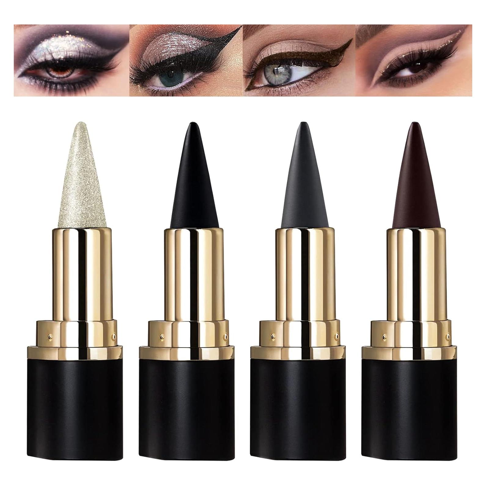 Set de Delineadores de Ojos en Gel MISS ROSE M - 4 Colores