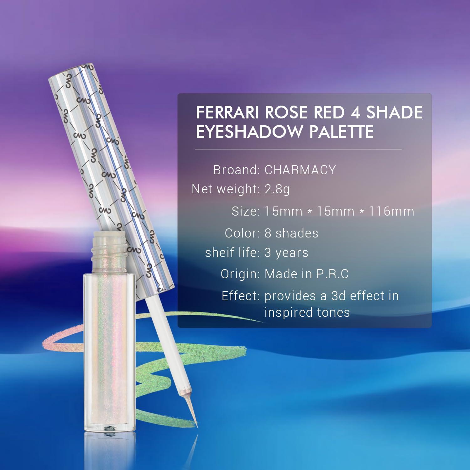 Delineador Líquido Multicromo CHARMACY Verde Índigo 905