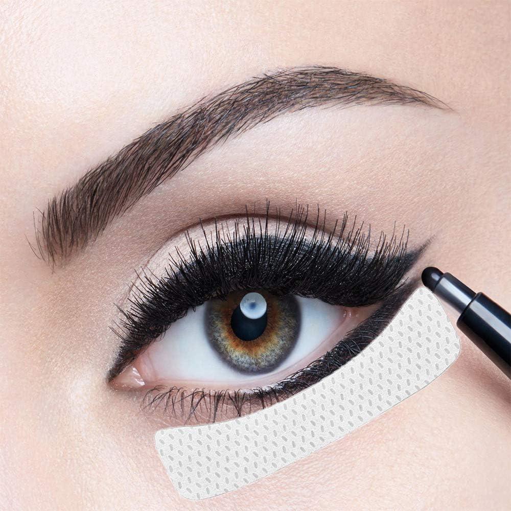 Kalolary 200 Piezas Escudos de Sombra de Ojos Desechables