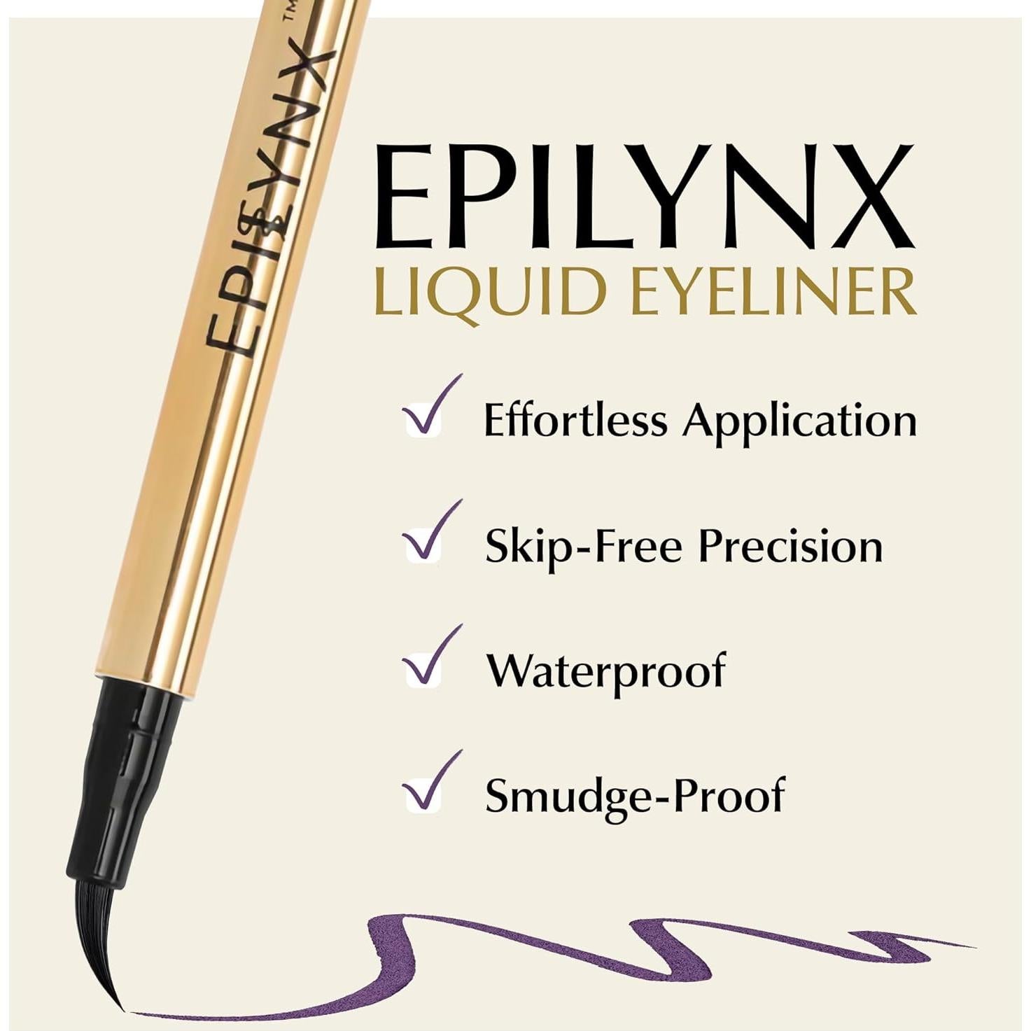 Delineador Líquido a Prueba de Agua EpiLynx 2mL Púrpura