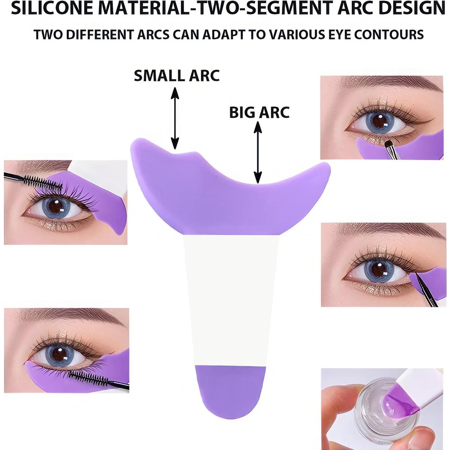 Kit de Maquillaje de Pestañas 3 en 1 TKDKSFD con Plantilla