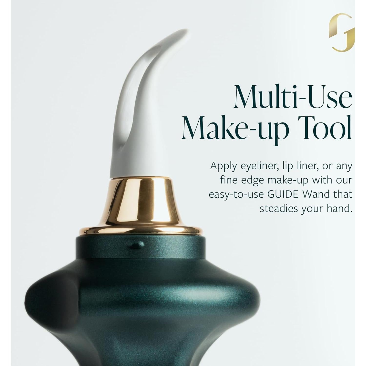 Dúo de Delineador GUIDE Beauty Negro con Varita y Crema Luxe