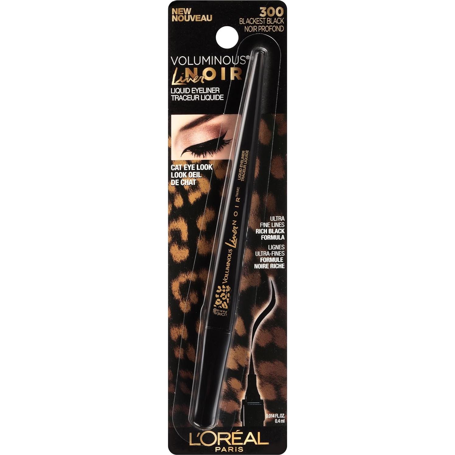 Lápiz de Ojos Voluminoso L'Oreal Paris Negro 10.8g