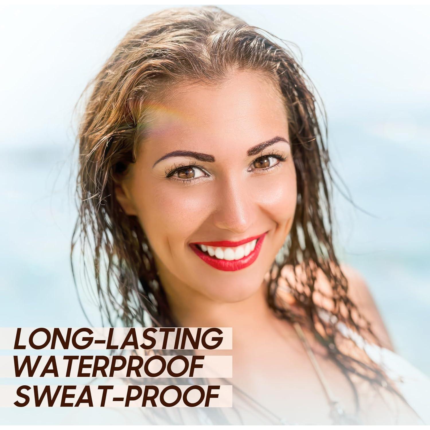 Gel para Cejas Peel Off Fanterday - Tatuaje Larga Duración Marrón Oscuro