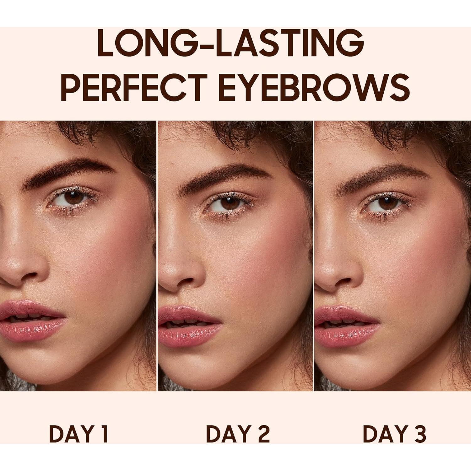 Gel para Cejas Peel Off Fanterday - Tatuaje Larga Duración Marrón Oscuro