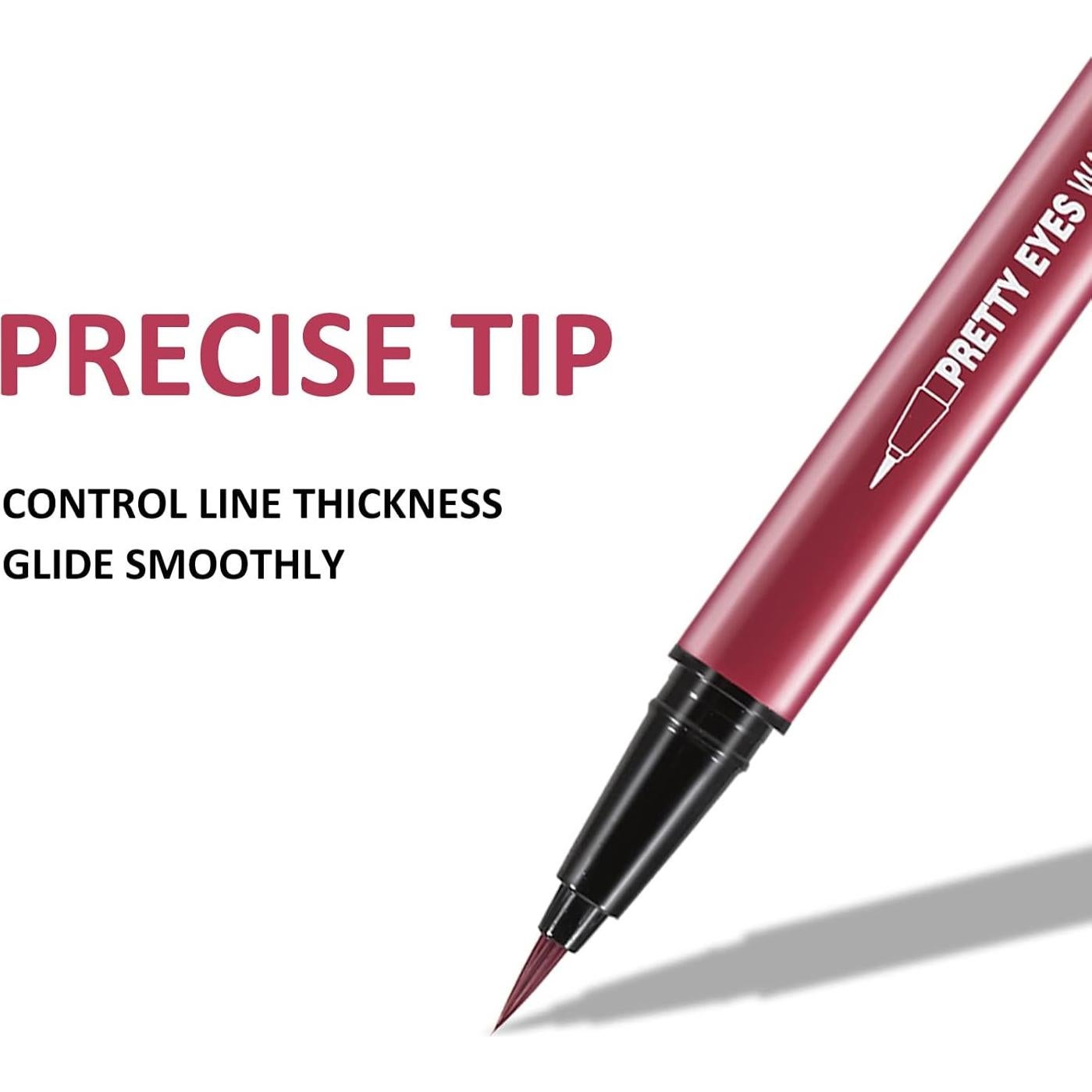 Delineador Líquido Mate Boobeen 9.92g Punta Precisa