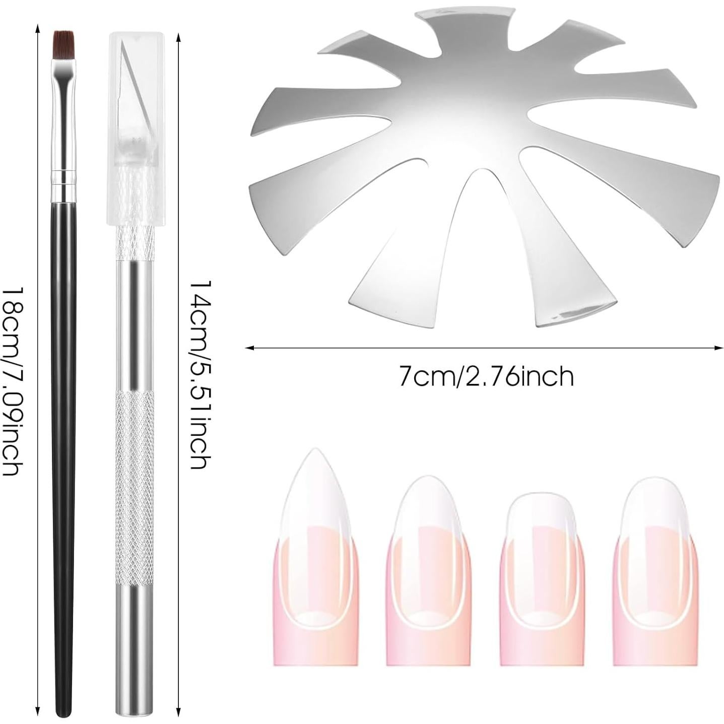 Juego de 14 Piezas Cortadores de Uñas Telooco Profesional