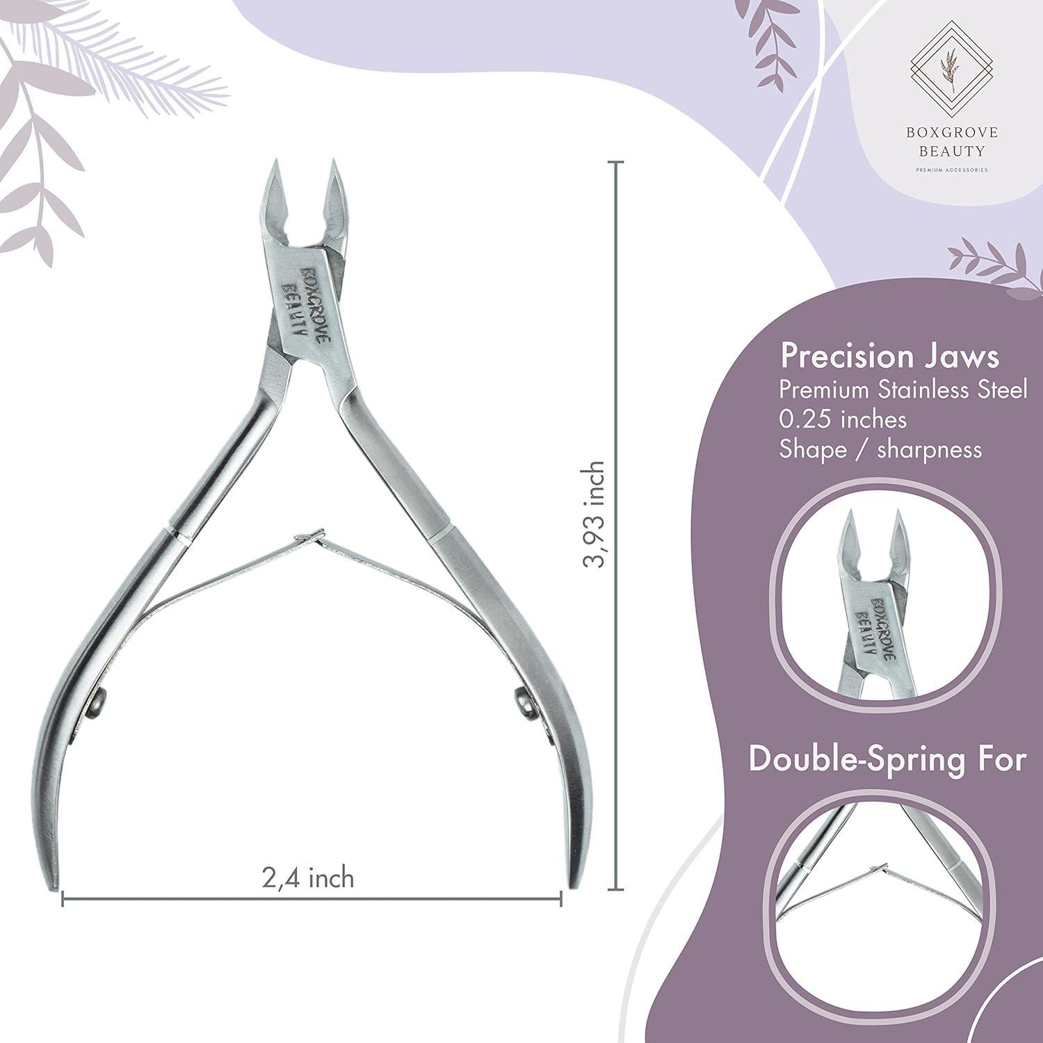 Cortador de Cutículas BOXGROVE Beauty Profesional 10 cm