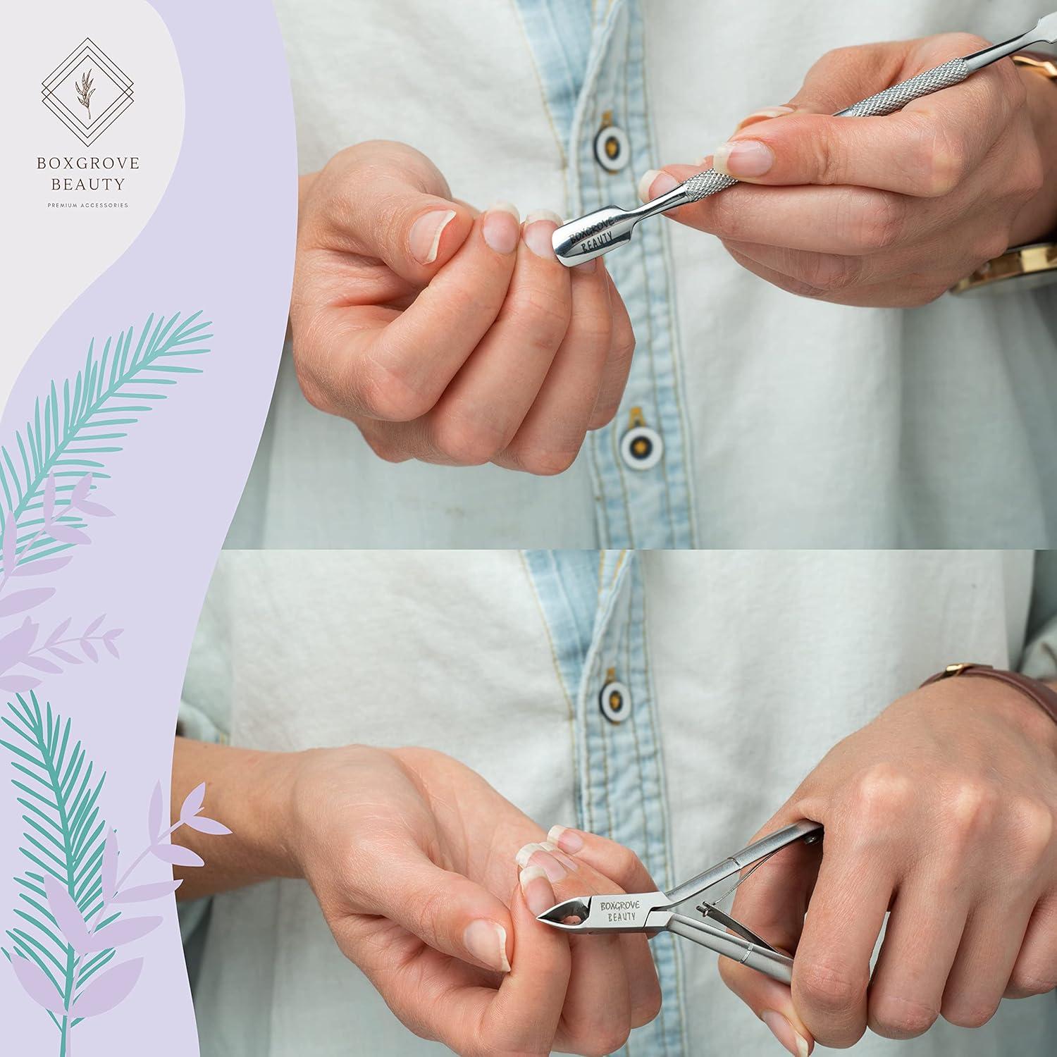 Cortador de Cutículas BOXGROVE Beauty Profesional 10 cm