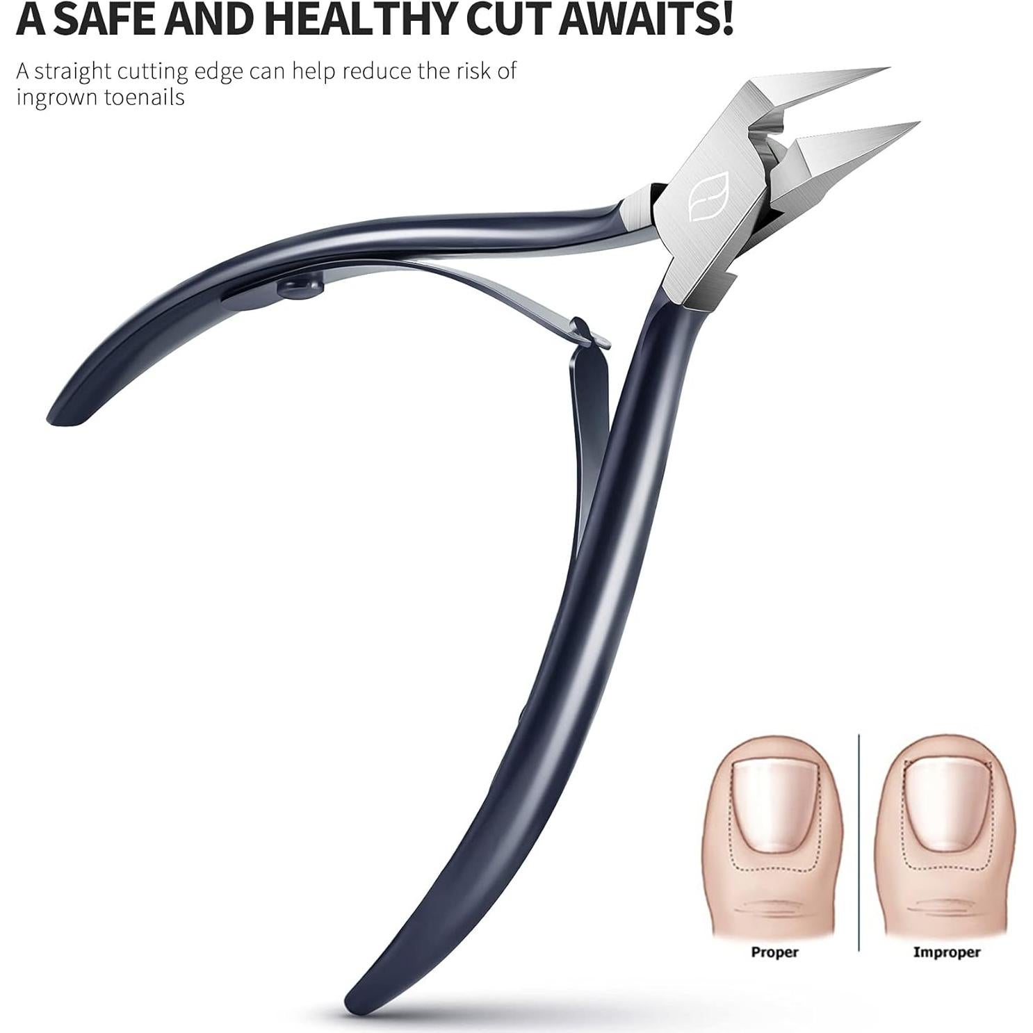 Cortador de Uñas de Pies FERYES Acero Inoxidable 10.19cm