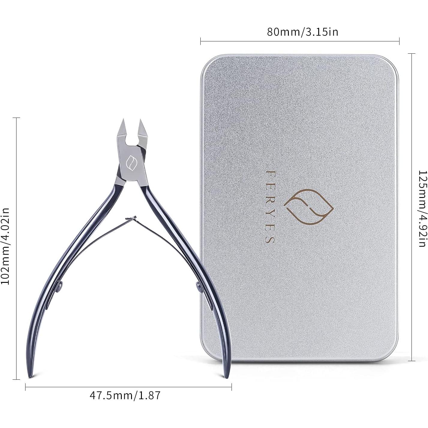 Cortador de Uñas de Pies FERYES Acero Inoxidable 10.19cm