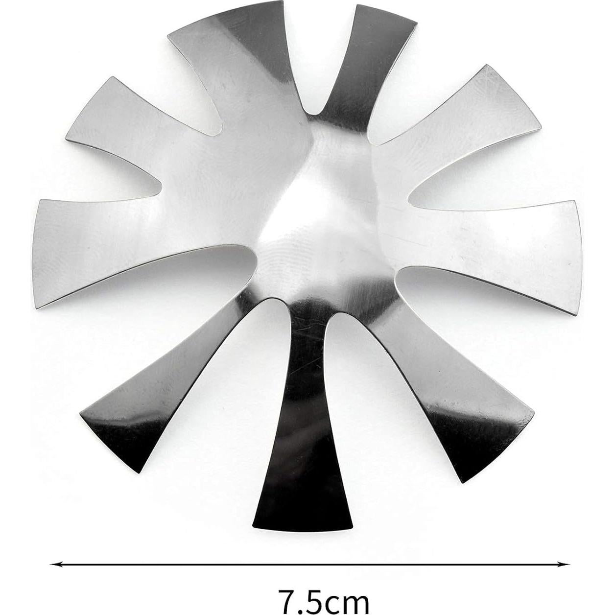 Cortador de Uñas Francesas HJ-NAT196 Acero Inoxidable 9 Tamaños