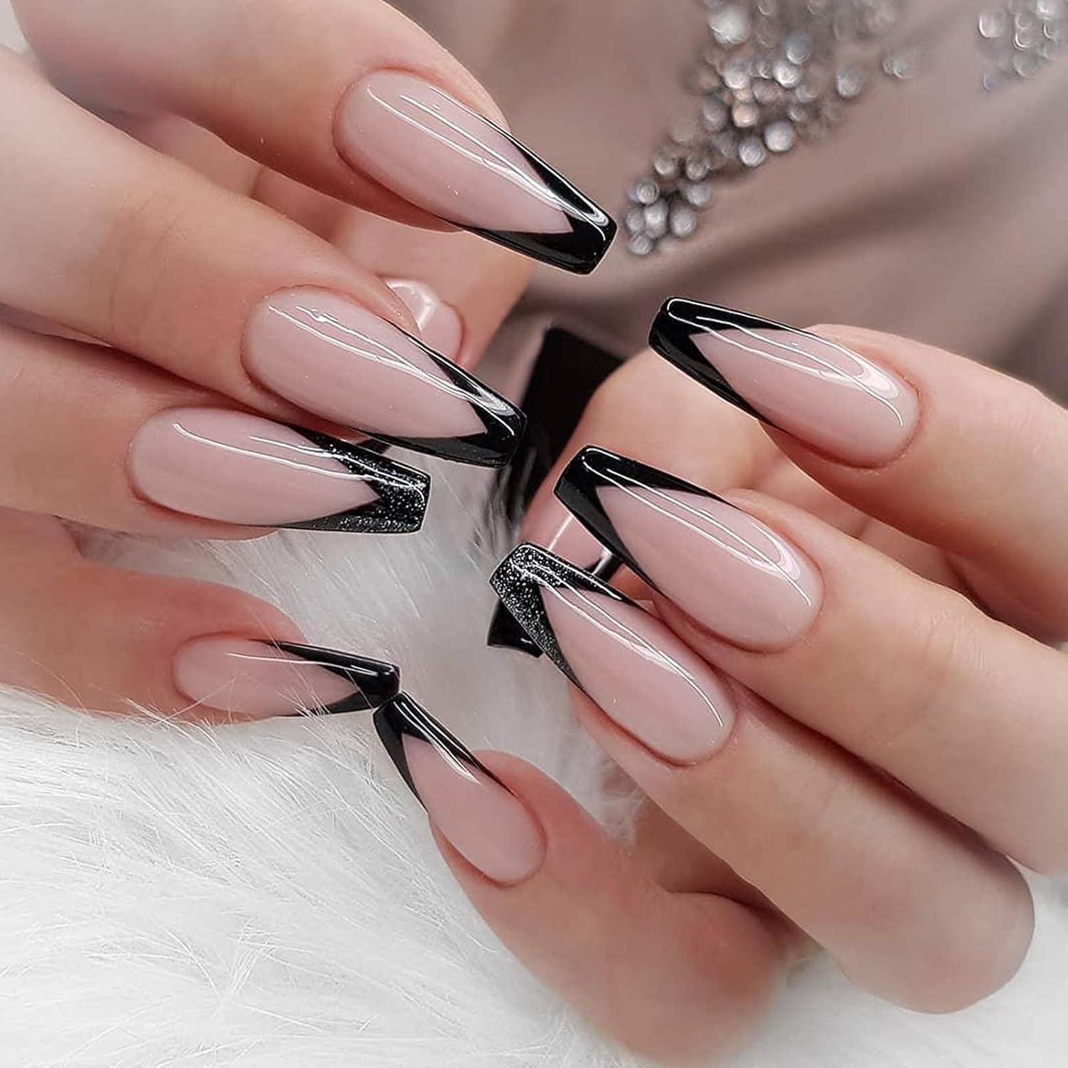 Cortador de Uñas Francesas HJ-NAT196 Acero Inoxidable 9 Tamaños