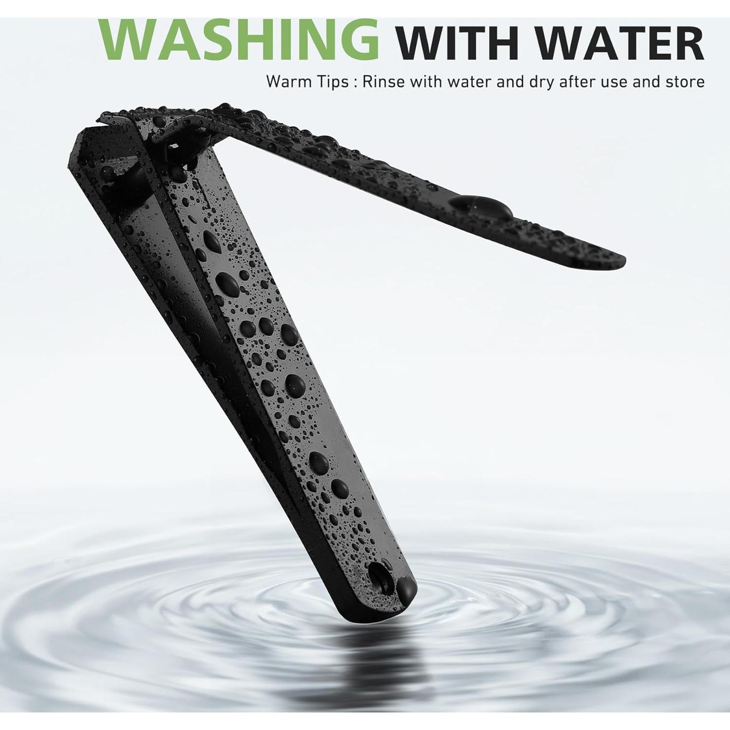 Cortauñas Profesional Baluca Acero Inoxidable Boca Ancha