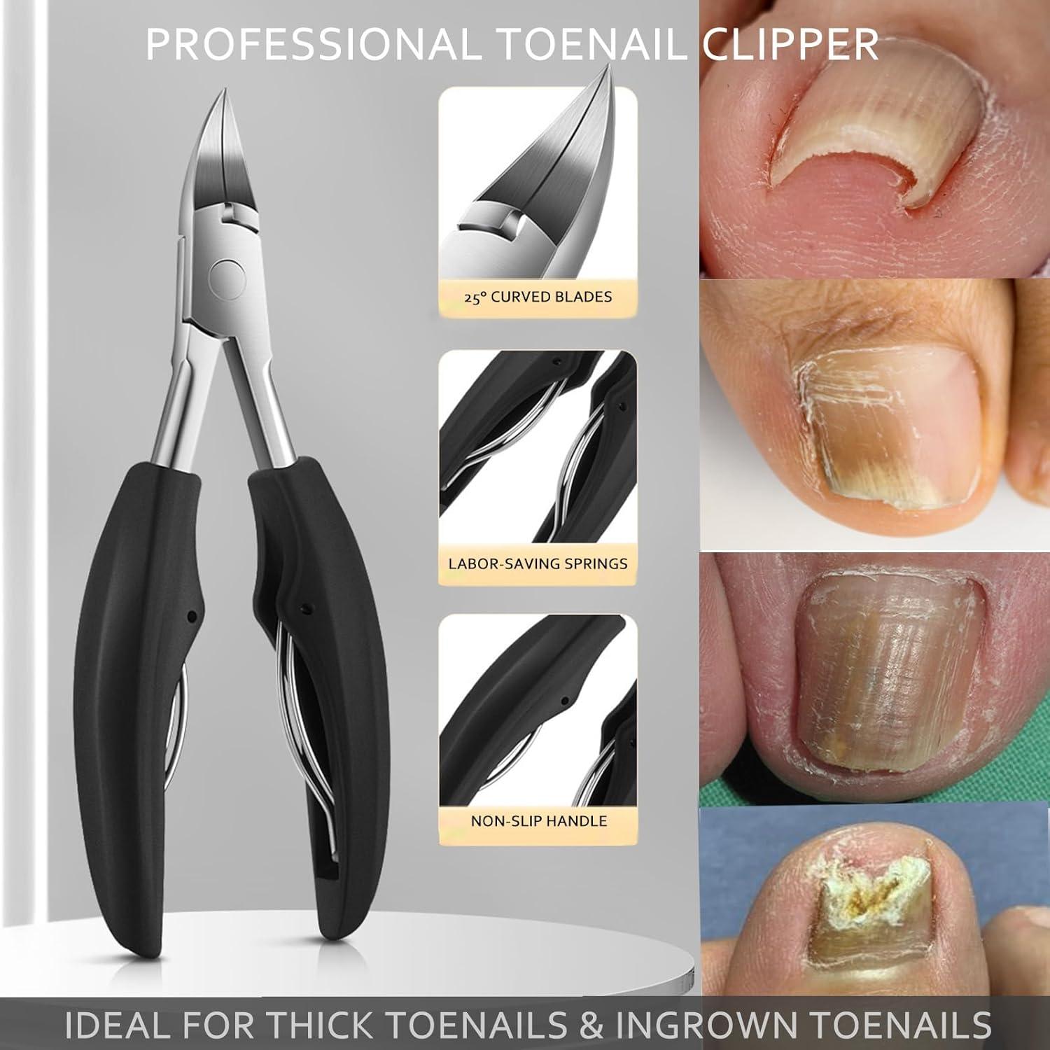 Set de Cortadores de Uñas Multifuncional Fuwddy 12 en 1