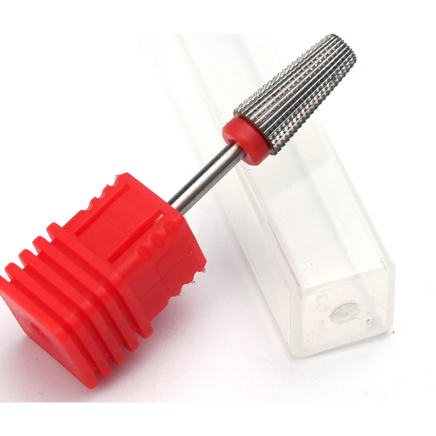 Brocas para Uñas 5 en 1 ERUIKA Carburo Fino Plata