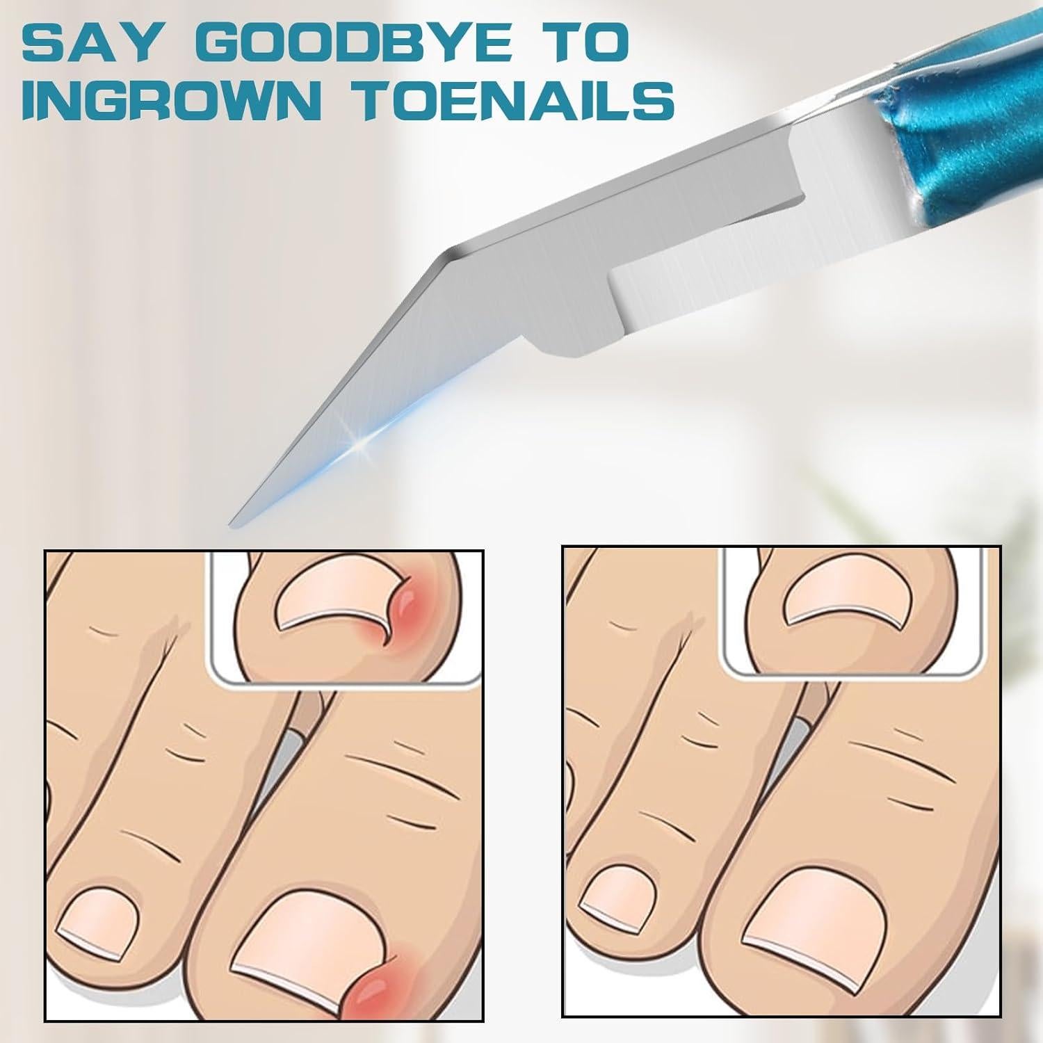 Cortauñas Recto Wanmu para Uñas Gruesas - Acero Inoxidable