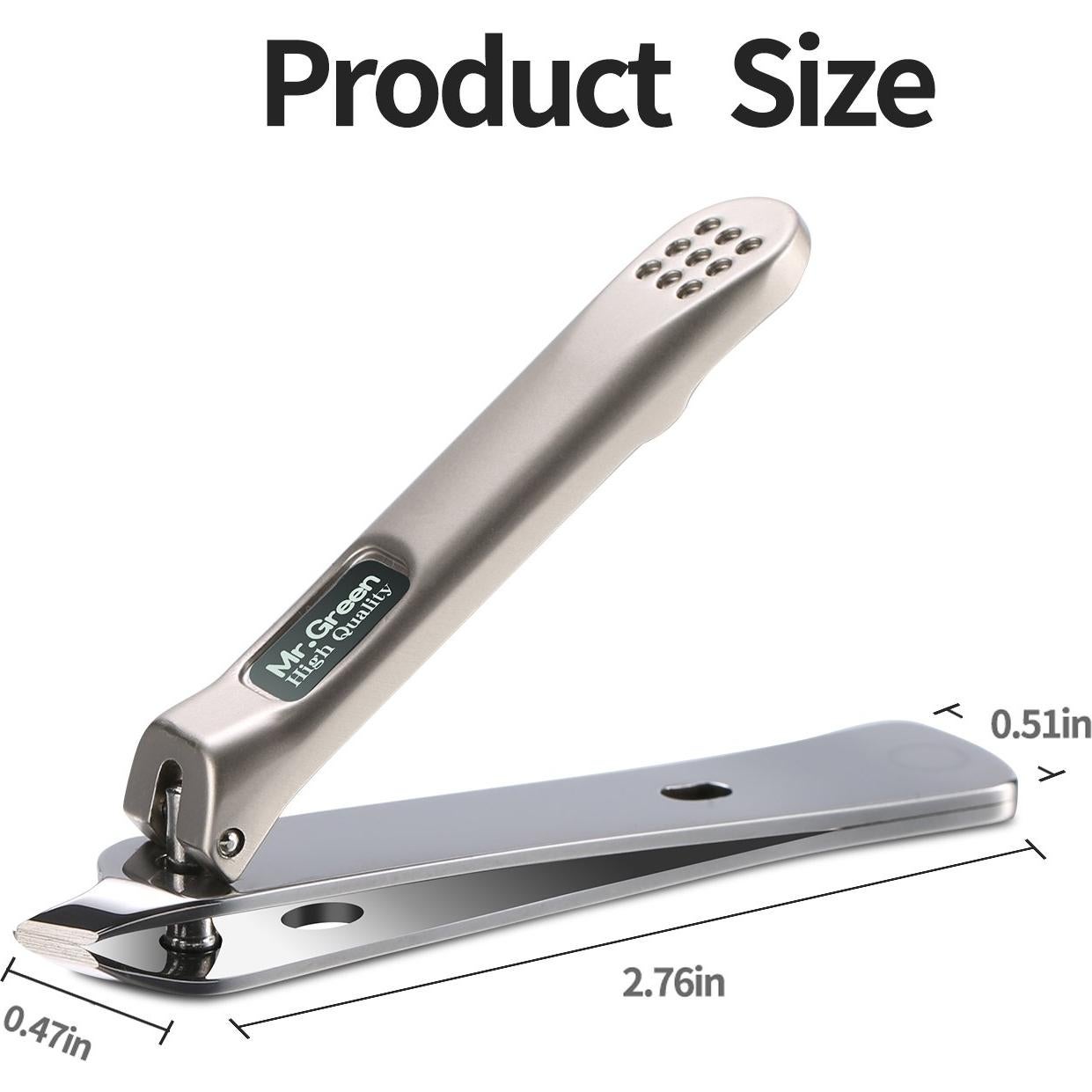 Cortauñas MR.GREEN M-1110plus Acero Inoxidable Duradero