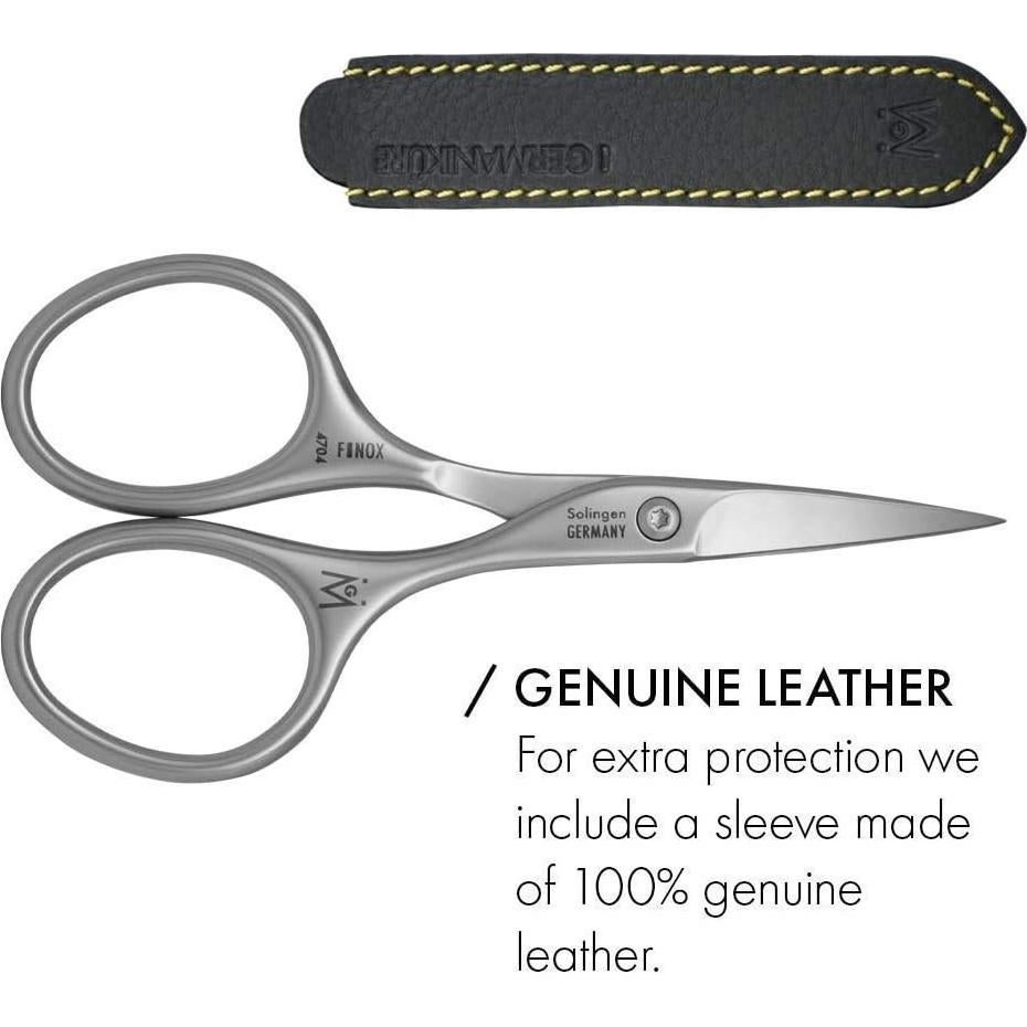 Tijeras de Uñas GERMANIKURE Profesional Acero Inoxidable Curvadas