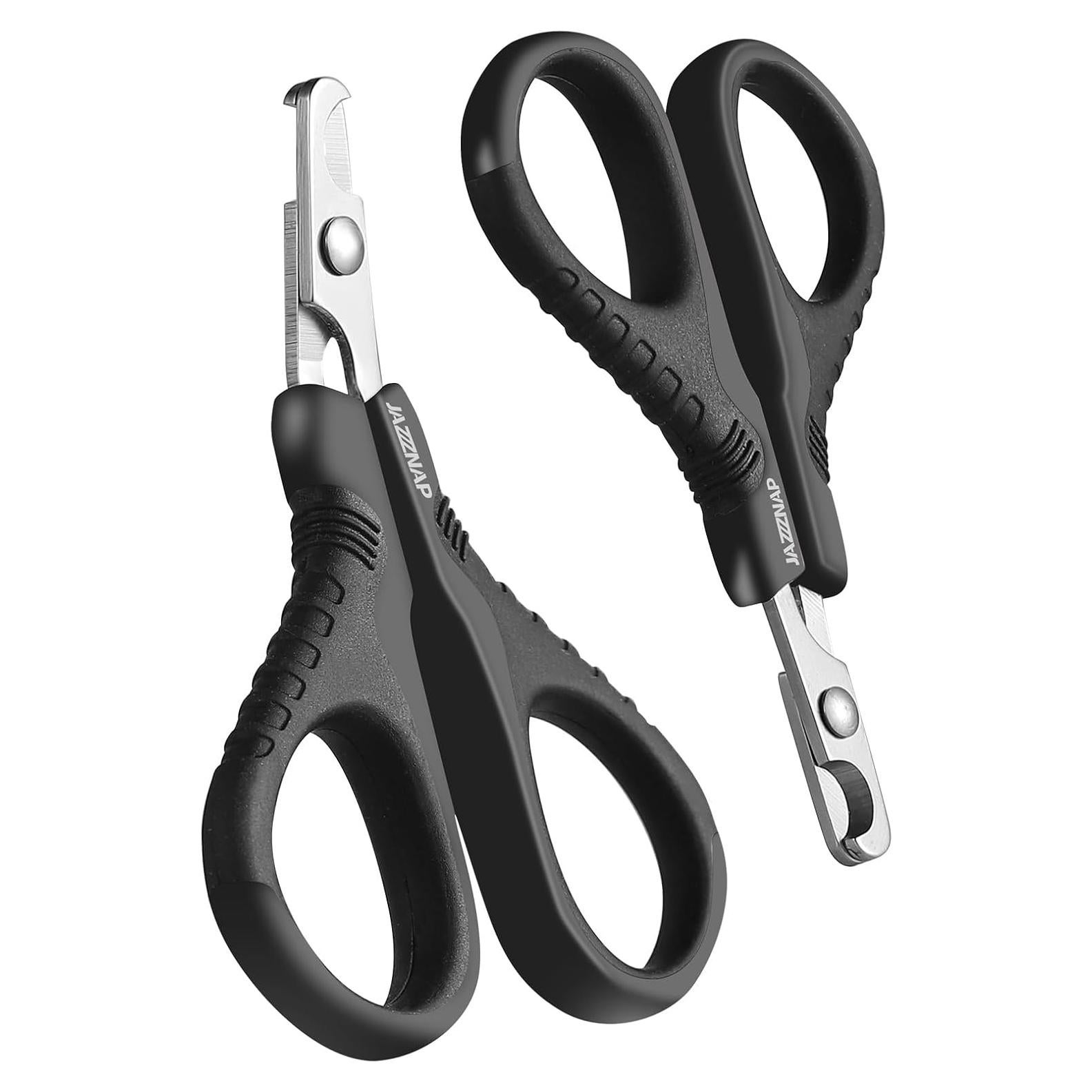 Cortauñas para Mascotas JAZZZNAP, Kit 2 Pcs, Negro