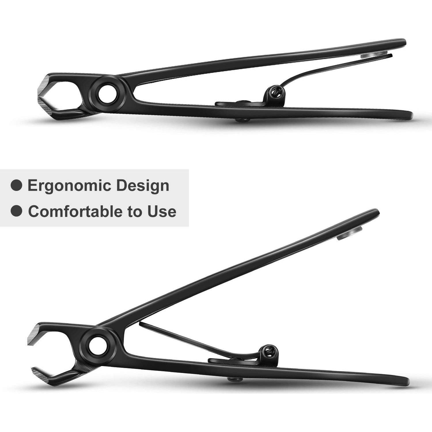 Cortauñas Sobredimensionados Mudder 2 Piezas Acero Inoxidable