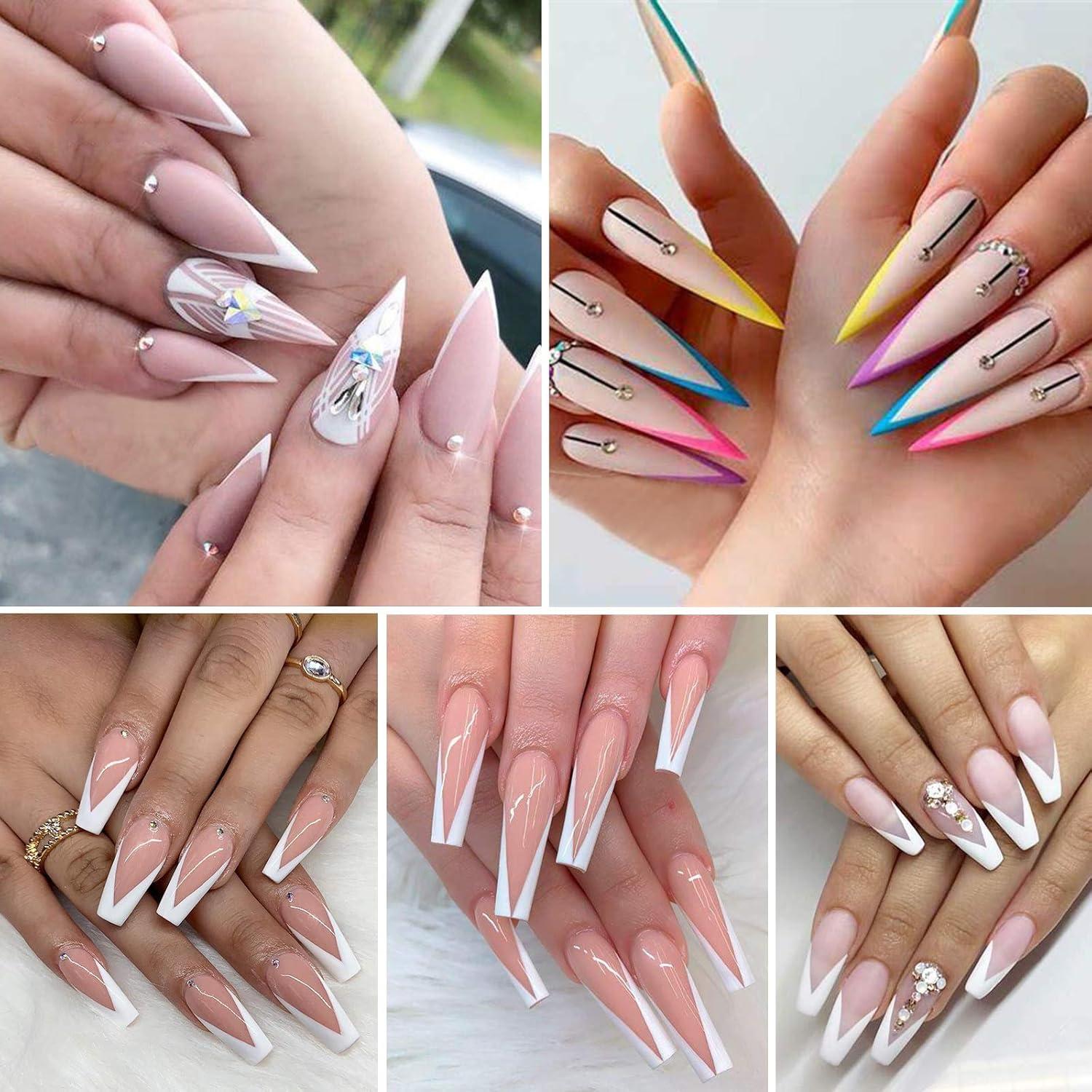 Cortador de Uñas Francesas en Forma de V HJ-NAT198-FS11