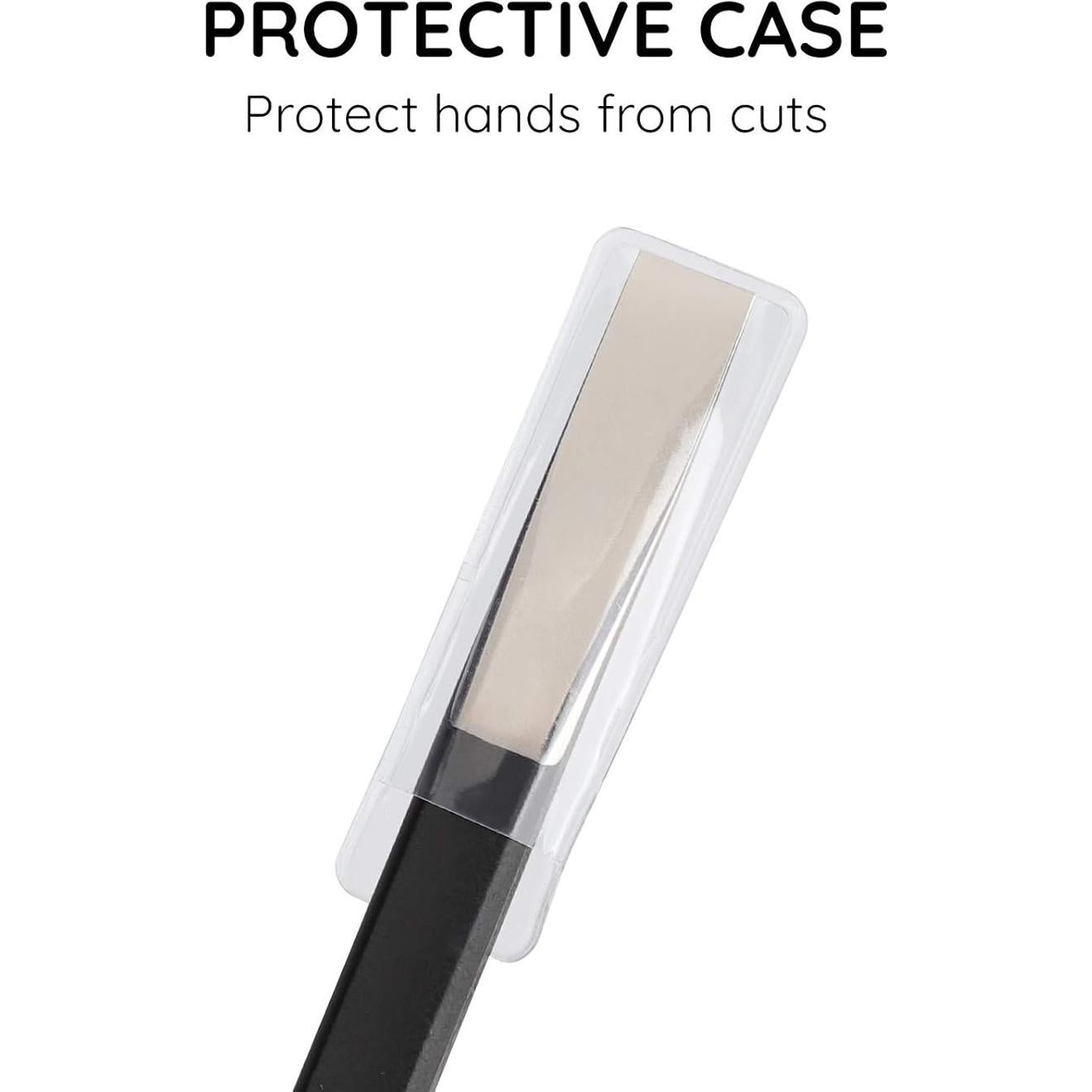 Juego de 4 cuchillos de pedicura Segbeauty con estuche