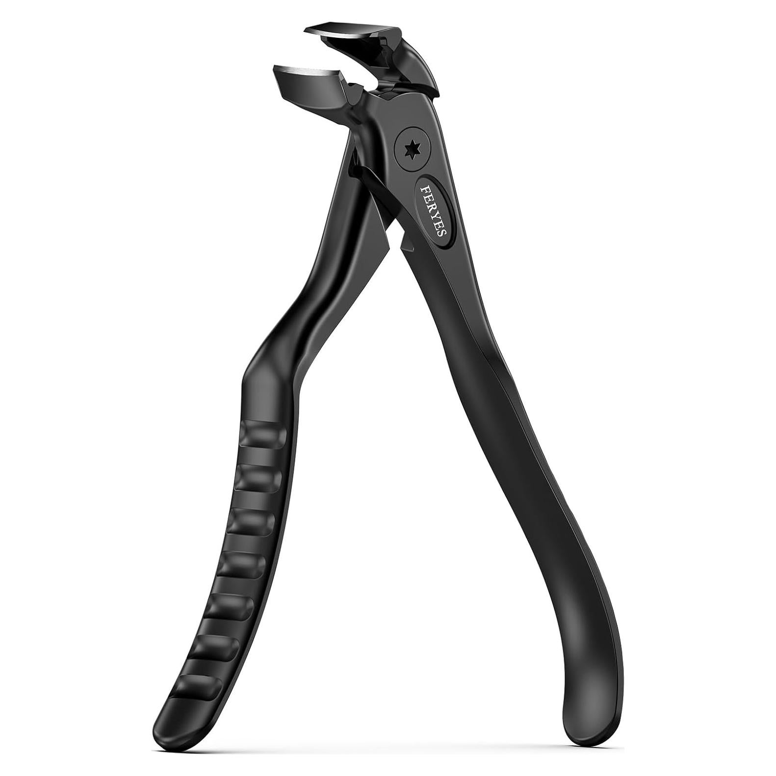 Cortauñas Ergonómico FERYES con Mango Largo y Recogedor