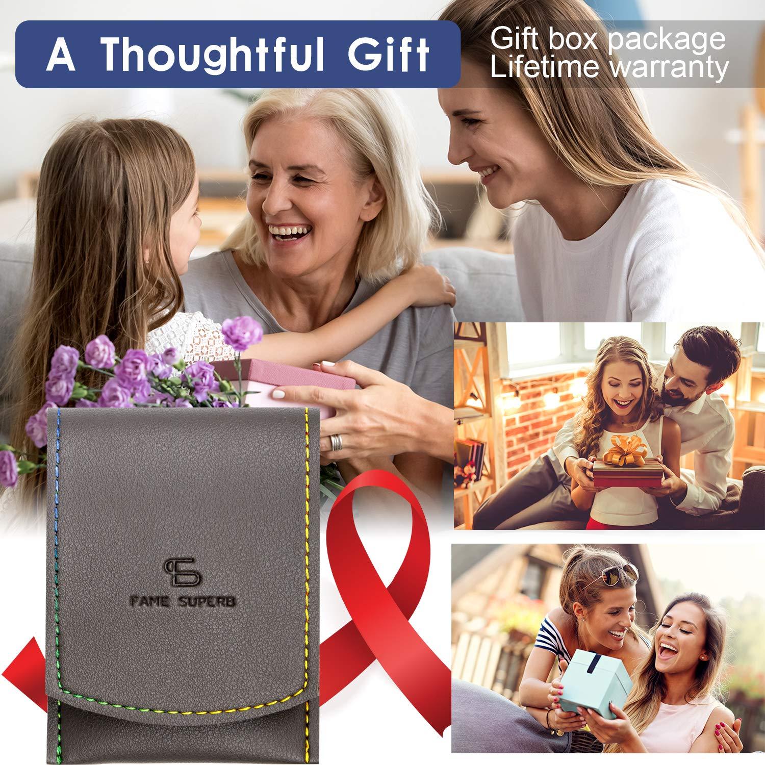 Kit de Manicura y Pedicura QLNE 5 Piezas Acero Inoxidable