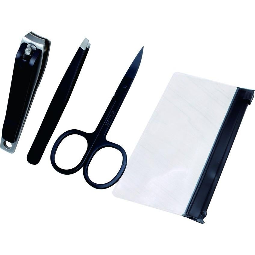 Juego de 3 Cortauñas Acero Inoxidable Singhigh - Manos y Pies