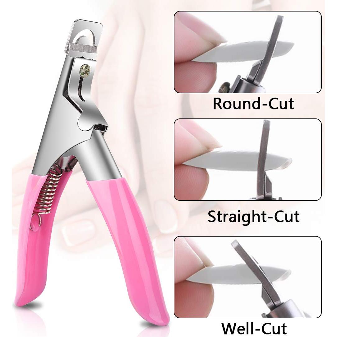 Kit 1000PCS Consejos de Uñas Acrílicas Yokilly Cortos Cuadrados