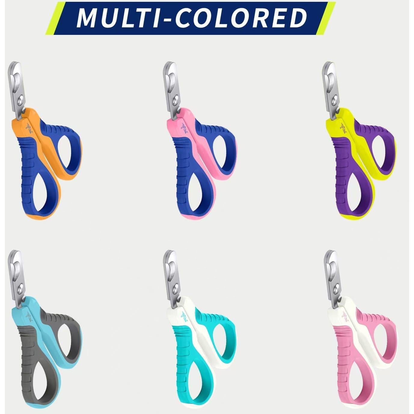 Cortauñas Profesional WePet para Mascotas Pequeñas Rosa/Azul