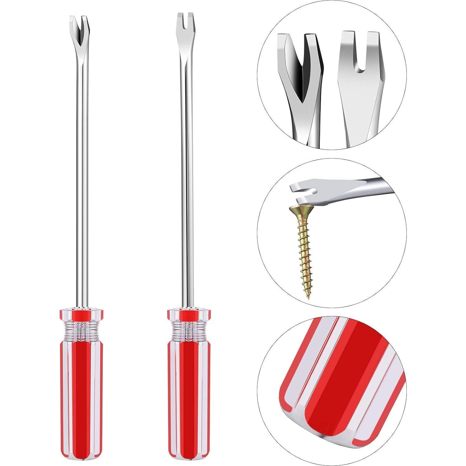 Juego de 3 Extractores de Clavos Honoson - 7 y 6 Pulgadas