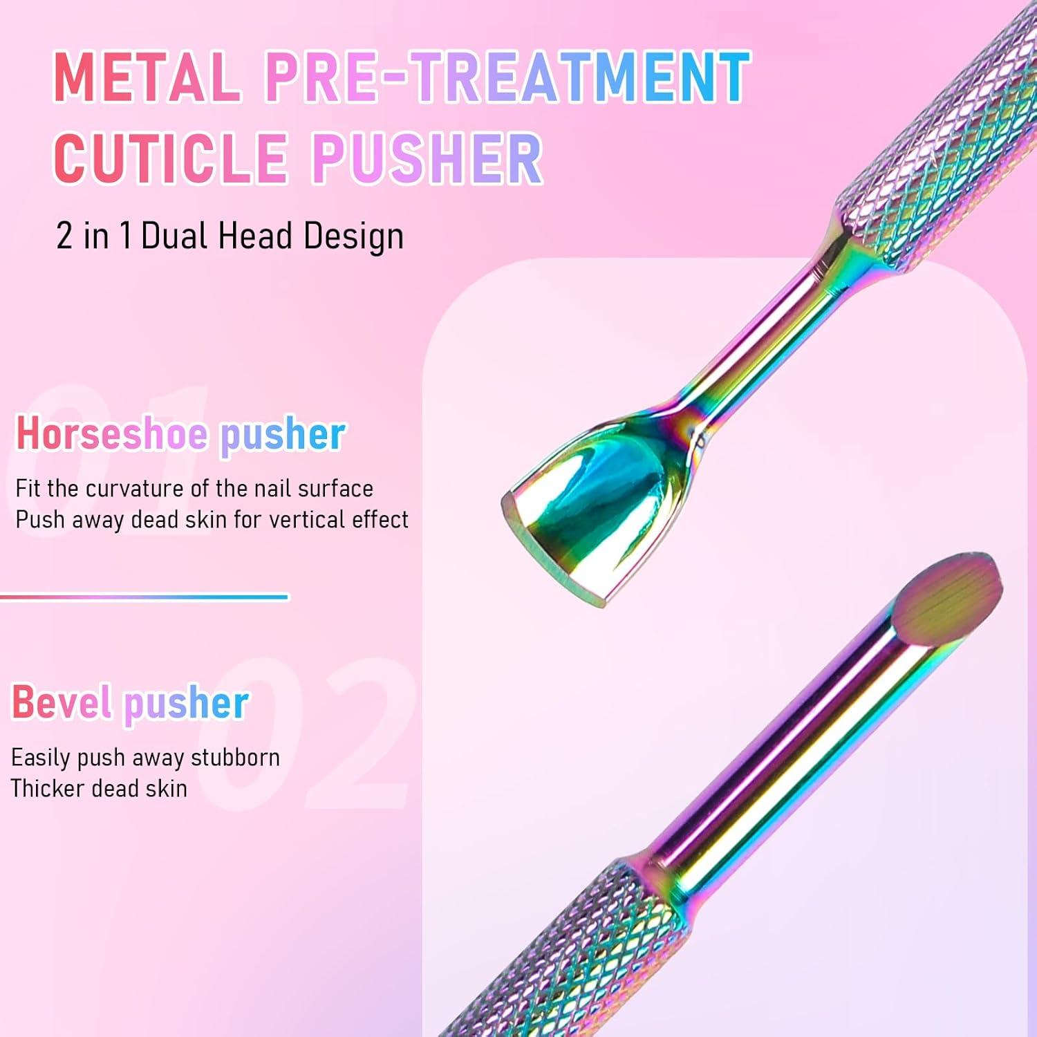 Removedor de Cutículas Doble Cara Astonfog con Papel Lija 100/240