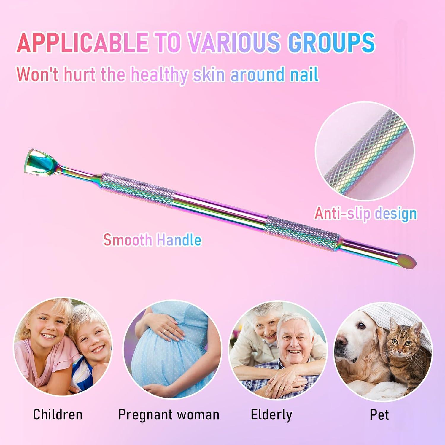 Removedor de Cutículas Doble Cara Astonfog con Papel Lija 100/240