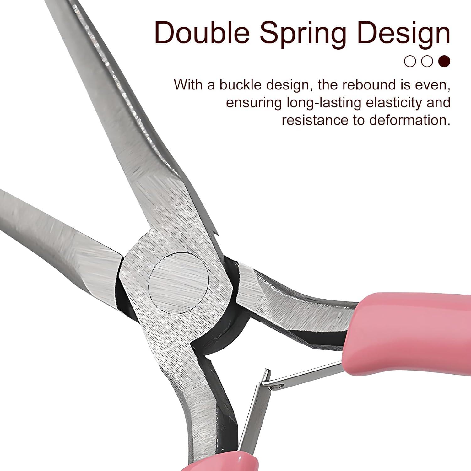 Juego de herramientas de pinzas Kootinn para uñas de gel UV