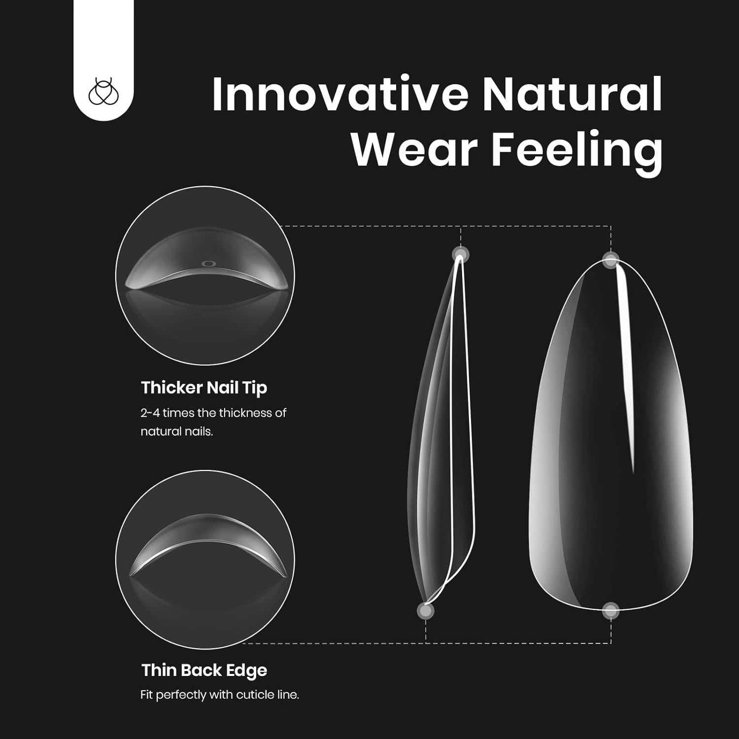 Kit de Uñas de Gel Beetles 240 PCS Coffin con Lámpara LED